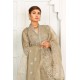 3 Piece Fancy Embroidery Dress - Stylish Light Weight Chiffon Organza Fabric Suit Indian Pakistani Fancy Embroidered Dress For Events Party Outdoor Dress - Khaki 3 Piece Fancy Embroidery Dress - Stylish Light Weight Chiffon Organza Fabric Suit Indian Pakistani Fancy Embroidered Dress For Events Party Outdoor Dress - Khaki