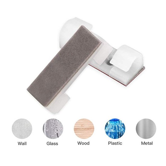 20 Pcs Strong Self Adhesive Cable Winder Management Clips with Screws 20 Pcs Strong Self Adhesive Cable Winder Management Clips with Screws
