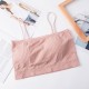 Korean Version Soft Cotton Bra For Women - Pink Korean Version Soft Cotton Bra For Women - Pink