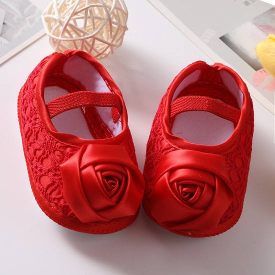  New Born European And American Rose Shoes