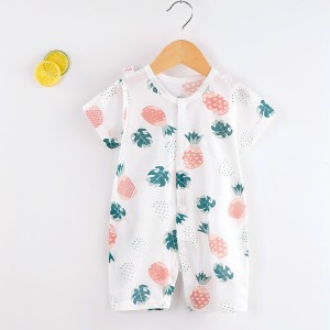  baby jumpsuit newborn romper short-sleeved thin romper infant  baby bag