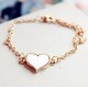 Trendy Hot Heart Bracelets For Women Girls White Trendy Hot Heart Bracelets For Women Girls White