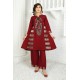 2 Piece Kurti Salwar Embroidery Set - Pure Cotton Collection Stylish Solid Color Light Weight Cotton Fabric Suit Top Bottom Salwar Kameez Indian Pakistani Embroidered Suit For Event Party Outdoor Dress - Maroon 2 Piece Kurti Salwar Embroidery Set - Pure Cotton Collection Stylish Solid Color Light Weight Cotton Fabric Suit Top Bottom Salwar Kameez Indian Pakistani Embroidered Suit For Event Party Outdoor Dress - Maroon