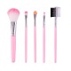 5 Pcs Professional Makeup Brush Set for Foundation Eye Shadow - pink 5 Pcs Professional Makeup Brush Set for Foundation Eye Shadow - pink