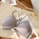 Cross-Border Strap Base Ring Bra - Gray Cross-Border Strap Base Ring Bra - Gray