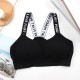 Sports Cross Beauty Bra For Women - Black