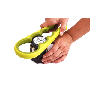 4 in 1 Multi Function Jar Can Bottle Opener Anti-skid with Silicone Handle 4 in 1 Multi Function Jar Can Bottle Opener Anti-skid with Silicone Handle