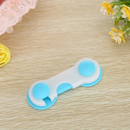 2 Pcs Child Safety Cabinet Drawer Wardrobe Door Locks - Blue 2 Pcs Child Safety Cabinet Drawer Wardrobe Door Locks - Blue