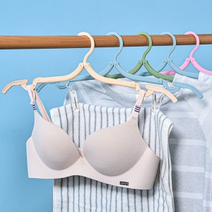 Creative Multifunction Clothes Hanger Portable Durable Folding - Yellow Creative Multifunction Clothes Hanger Portable Durable Folding - Yellow