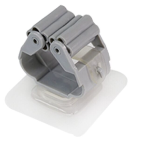 hanging mop sticky hook clip for Bathroom and Kitchen - gray hanging mop sticky hook clip for Bathroom and Kitchen - gray