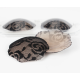 Lace Silicone Adhesive Nipple Cover For Women - Black