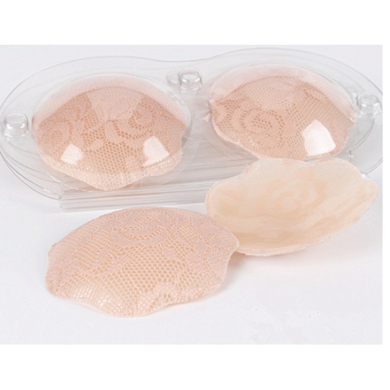 Lace Silicone Adhesive Nipple Cover For Women - Skin Lace Silicone Adhesive Nipple Cover For Women - Skin