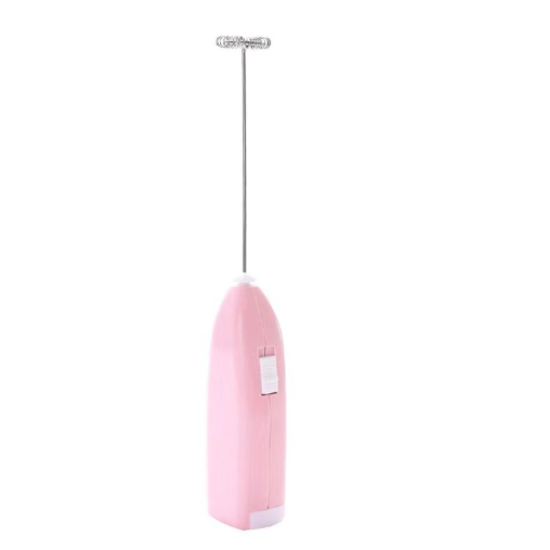 Milk Frother Mixer Portable Foamer Maker Without Battery Pink Milk Frother Mixer Portable Foamer Maker Without Battery Pink