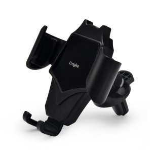Air Vent Car Phone Holder - Strong Grip Air Outlets Ball Head Car Mount Bracket Mobile Holder For All Type Of Car - Black