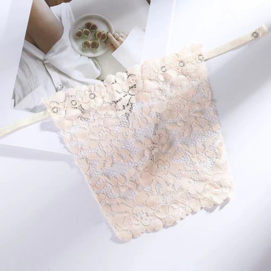 Anti Peep Invisible Bra Women Quick Easy Clip-On Lace Skin Anti Peep Invisible Bra Women Quick Easy Clip-On Lace Skin