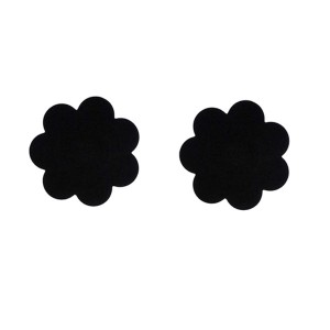 Cross-Border Spot Black Ultra-Thin Unisex Nipple Stickers Black