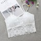 Cross-border supply lace beauty back  women Bra - White