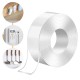 Double Sided Heavy Duty Mounting Nano Tape Transparent 3 Meter