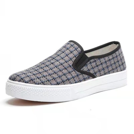 Mesh Lace-Up Sneakers for Men And Women Lightweight Breathable Non-Slip Soft And Comfortable Shoes For Walking Running Jogging Exercise Gym and Outdoor Office Shoes - Gray