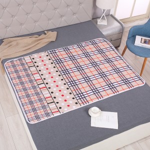 New Born Baby Quilted Urine Washable  Pad - Brown