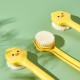 Duck Soft Hair Long Handle Bath Brush Yellow