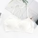Sports Gym Bra Cross Fashion Beauty For Women White Sports Gym Bra Cross Fashion Beauty For Women White