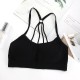 Sports Gym Bra Cross Fashion Beauty For Women Black
