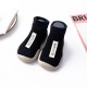 Newborn Infant Cartoon Design Socks Shoes For Kids Baby Girls - Breathable New Stylish Fashion For Boys Children - Soft Cotton Shoes - Black Newborn Infant Cartoon Design Socks Shoes For Kids Baby Girls - Breathable New Stylish Fashion For Boys Children - Soft Cotton Shoes - Black