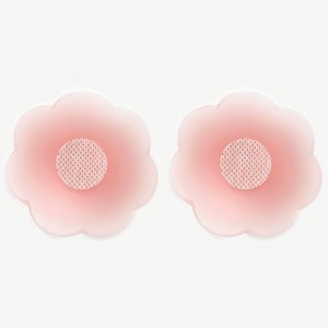 Nipple Silicone Cover Anti-Bump Chest Pads For Women - Flower