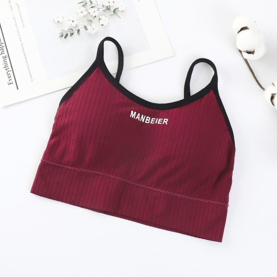 OLOEY Bra For Women Gym Crop Top Bra - Red OLOEY Bra For Women Gym Crop Top Bra - Red