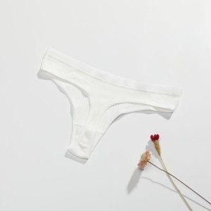 Pure Cotton American V Style Panty For Women - White Pure Cotton American V Style Panty For Women - White