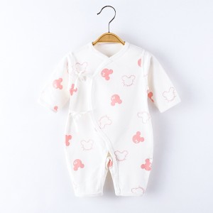 Pure Cotton Newborn Pure Cotton Newborn  Jumpsuit - pink