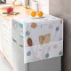 Refrigerator Dust Proof Printed Cover With Storage Bag Washable - Multicolor Refrigerator Dust Proof Printed Cover With Storage Bag Washable - Multicolor