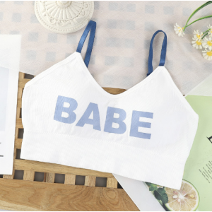 Seamless Soft Padded Wrap Sports Bra - White