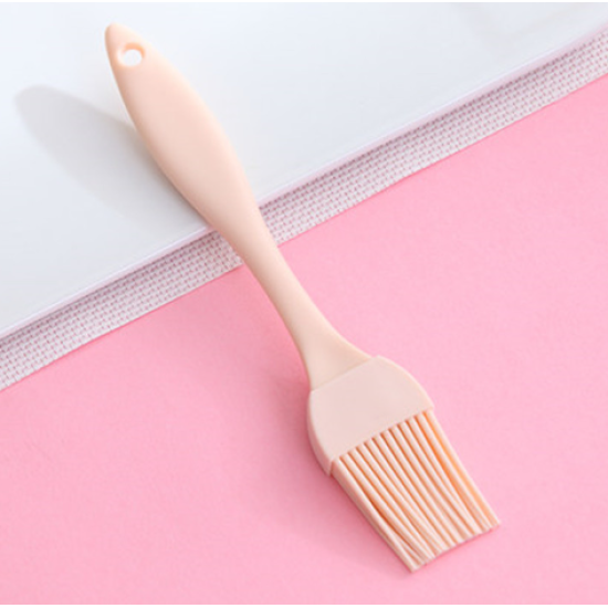 Silicone Grill Barbecue Baking Cooking Oil Brushes Pink