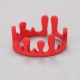 Simple Crown Irregular Rings For Men And Women Trendy Hip Hop Red