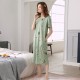 Single Pcs Nightwear For Women Sleepwear Green