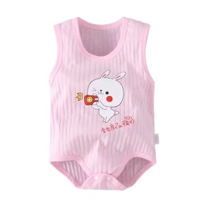 Sleeveless Newborn Baby Romper  Short Sleeve Jumpsuit