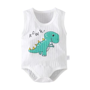 Sleeveless Newborn Baby Romper  Short Sleeve Jumpsuit