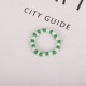 Summer Crystal Bead Rings Set For Women Bohemia Fresh Green White Summer Crystal Bead Rings Set For Women Bohemia Fresh Green White