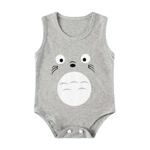 Summer Infant Jumpsuit New Born Baby Romper  - gray