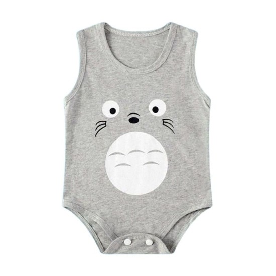 Summer Infant Jumpsuit New Born Baby Romper  - gray
