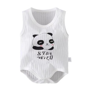 Summer Infant Jumpsuit New Born Baby Romper  - white