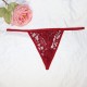 Women Lace Thong - Red
