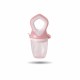 new born food feeder Silicone baby pacifier - pink