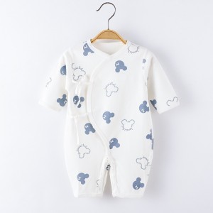 pure cotton newborn pure cotton newborn  jumpsuit - blue