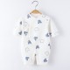 pure cotton newborn pure cotton newborn  jumpsuit - blue